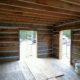 log home restoration after photo