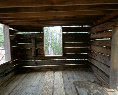 full log home restoration